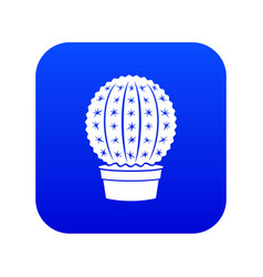 Echinocactus Icon Blue