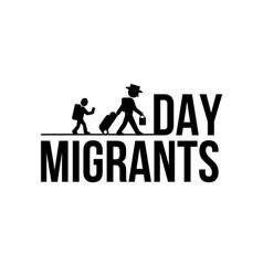 International Migrants Day On December 18 Poster