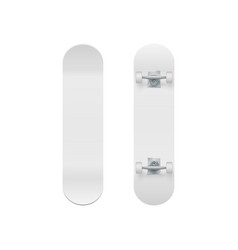 Skateboard Template Realistic Mockup