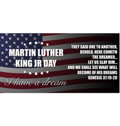 Martin Luther King Junior Day Card