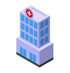 Hospital Chemical Control Icon Isometric