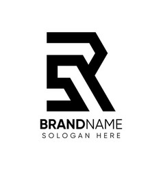 R S Logo Design Template