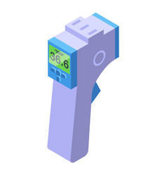 Thermal Control Icon Isometric Camera