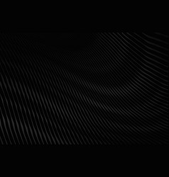 Black Background With Line Wave Design