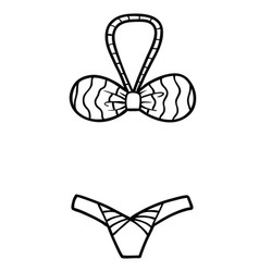 Coloring Book Bikini