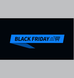 Black Friday Ribbon Banner