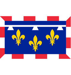 Flag Of Centre-val De Loire Regions Of France