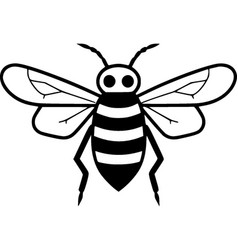 Bee - Black And White