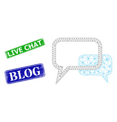 Distress Live Chat Stamps And Triangle Mesh Blog