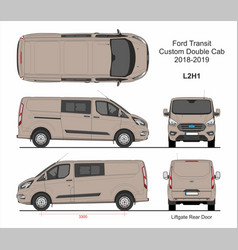 Ford Transit Custom Delivery Van L2h1 2018-2019