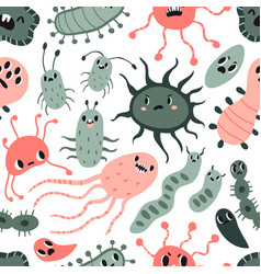 Texture With Kawaii Infection Bacteria Virus Germ