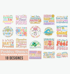 Positive Quotes Sublimation Bundle