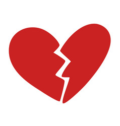 Broken Heart For Valentines Day Holiday