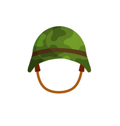 Military Helmet Of American Soldier