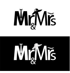 Mr And Mrs Latter Logo Design