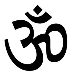 Buddhist Aum Symbol Icon High Quality