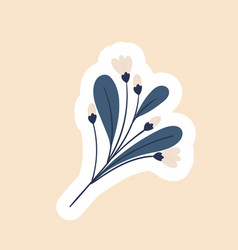 Femme White Flower Icon