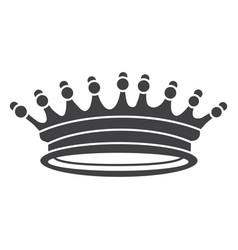 Crown Design Simple Spikes More Icon