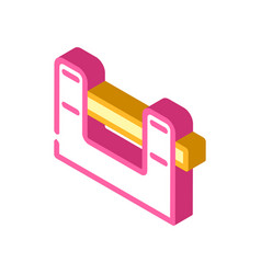 Security Padlock Isometric Icon