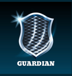 Blue Protection Metal Shield