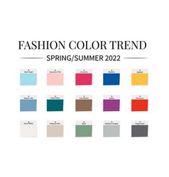 Fashion Color Trend Spring Summer 2022 Trendy