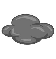 Grey Dark Cloud Fluffy Cartoon