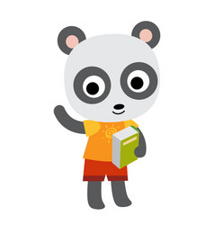 Color For Kids Cartoon Cute Character Panda