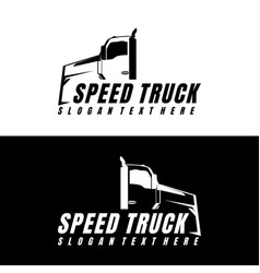 Semi Truck Logo Design