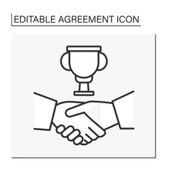 Deal Line Icon