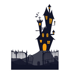 Halloween Enchanted Castle Scene