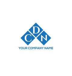 Cdn Letter Logo Design On Black Background