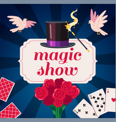 Magic Show Cartoon Poster