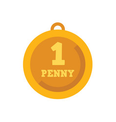 One Lucky Penny Icon Flat Japan Charm