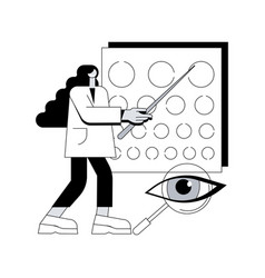 Vision Screening Abstract Concept