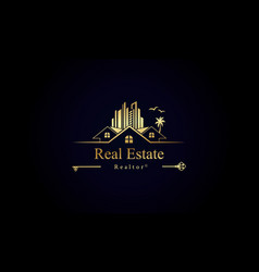 Black Gold Real Estate Logo