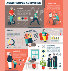 Seniors Stay Active Infographics