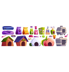 Dog Pet Shop Store With Toy Cartoon