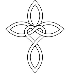 Sign Infinite Love God Heart With Infinity Symbol