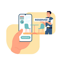 Online Restaurant Reservations Through Mobile App