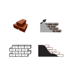 Pile Of Bricks Icon