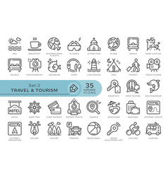 Set Icons Travel 03