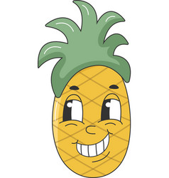 90s Fruit Funny Retro Groovy Cartoon Hippie