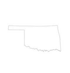 Blank Oklahoma Silhouette