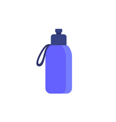 Reusable Bottle For Water Icon Flat