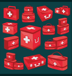 Set Of First Aid Bag Collection