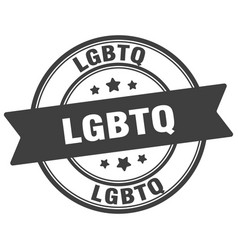 Lgbtq Stamp Label On Transparent Background