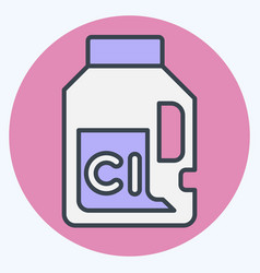 Icon Chlorine Related To Laundry Symbol Color