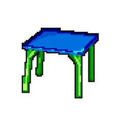 Room Kid Table Game Pixel Art