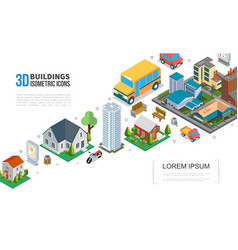 Isometric Cityscape Elements Collection