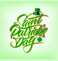 Typographic Style Poster For St Patrick S Day